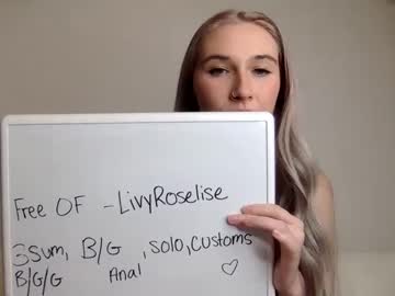girl Cam Whores Swallowing Loads Of Cum On Cam & Masturbating with livyroselise